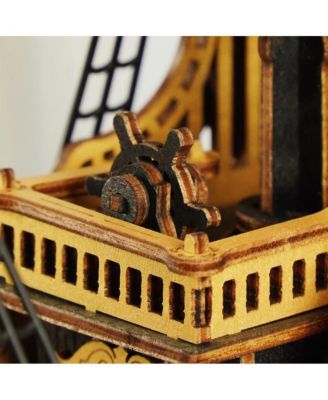 3D Puzzle Pirate Ship Seahorse 603pcs DIY