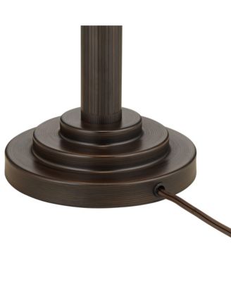 Mica Mission Desk Lamps 18 1/2" High Set of 2 Oil Rubbed Bronze for Bedroom Living Room Bedside Nightstand