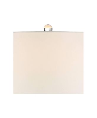 Jolie 26" High Traditional Table Lamps Set of 2 WiFi Smart Socket Clear Crystal Living Room