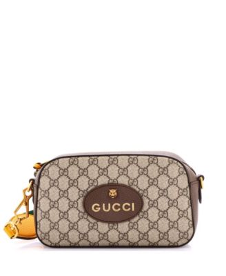 Neo Vintage Camera Messenger Bag GG Coated Canvas