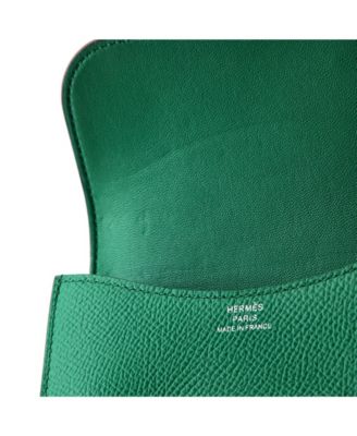 Pre-Owned HERMES Constance Slim Wallet Epsom