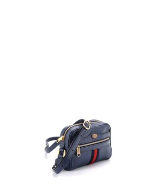 Mini Ophidia Shoulder Bag Leather