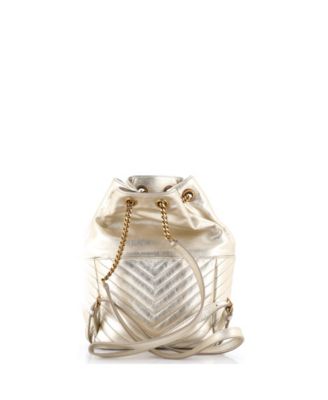 Joe Backpack Matelasse Chevron Leather