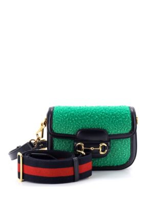 Mini Horsebit 1955 Shoulder Bag Wool