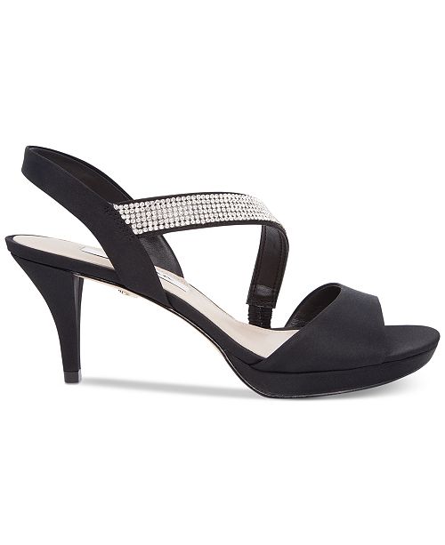 Nina Novelle Asymmetrical Evening Sandals - Sandals & Flip Flops ...