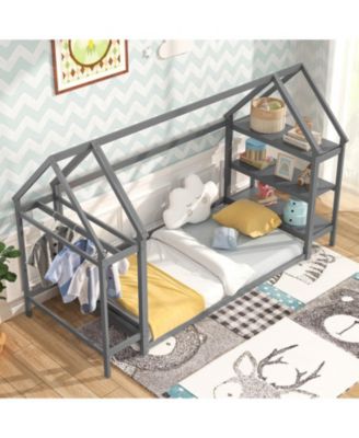 Montessori Floor Bed with Safety Rails