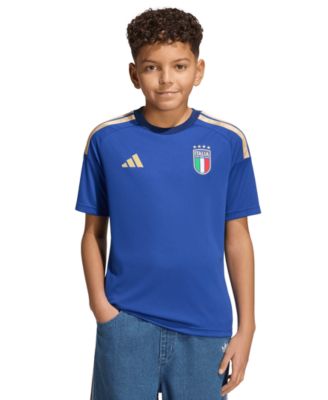 Big Boys' and Big Girls' Italy 26 Home Fan Jersey