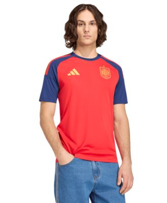 Men's Spain 26 Home Fan Short-Sleeve Jersey