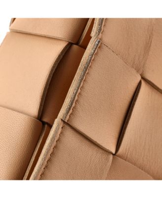 Small Cassette Crossbody Bag Maxi Intrecciato Leather