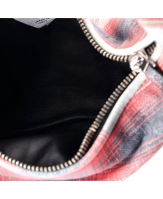 Mini BV Jodie Hobo Shirt Effect Printed Leather