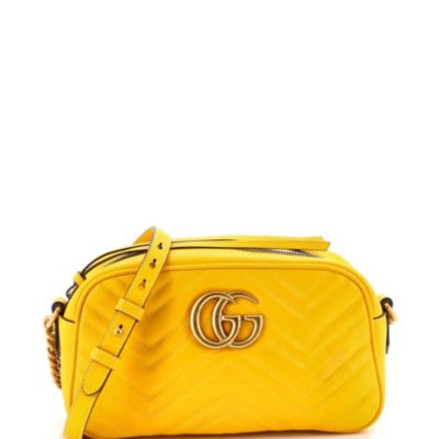 Small GG Marmont Shoulder Bag Matelasse Leather