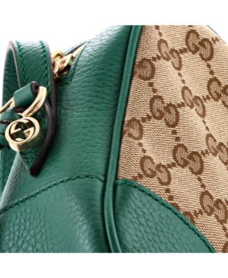 Mini Bree Disco Crossbody Bag GG Canvas with Leather