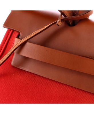 31 Herbag Zip Leather and Toile