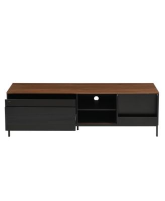 70.8 Media Console for Up to 75 TVs, Entertainment Center with Drawer, Sliding Doors and Adjustable Shelves for Living Room