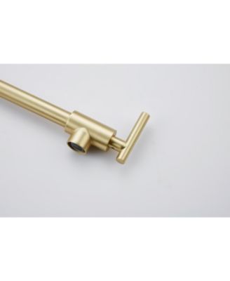 Wall Mount Folding Kitchen Pot Filler Faucet