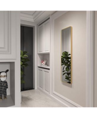 47 x 14IN Rectangular Door mirror.