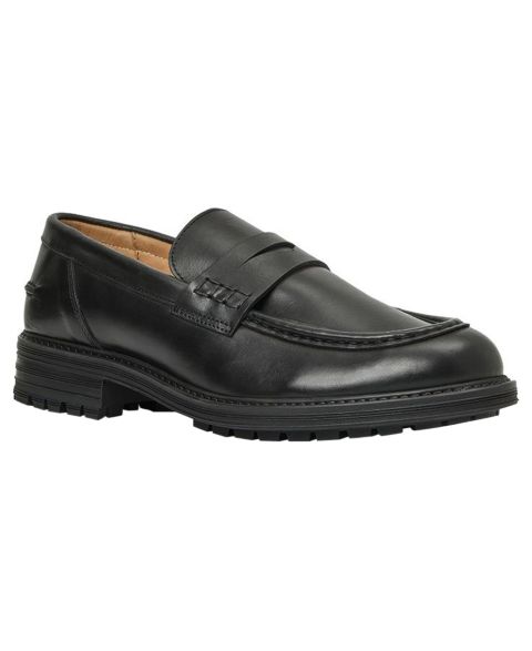 Мужские туфли Aquatalia Slip-On Penny, цвет: Чёрный