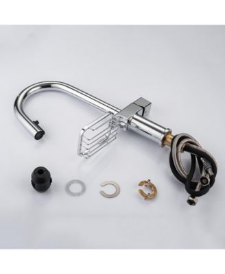 Wall Mount Folding Kitchen Pot Filler Faucet