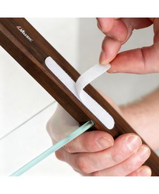 3 Tiered Window Sill Plant Shelf Wood Glass Renter Friendly No Drill Indoor Stand