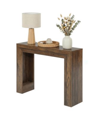 41.3 Inch Console Table, Narrow Entryway Table, Small Sofa Table Behind Couch
