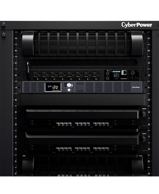 OR700LCDRM1U Smart App Intelligent LCD 700VA UPS, 6 Outlets, 1U Rack Mount