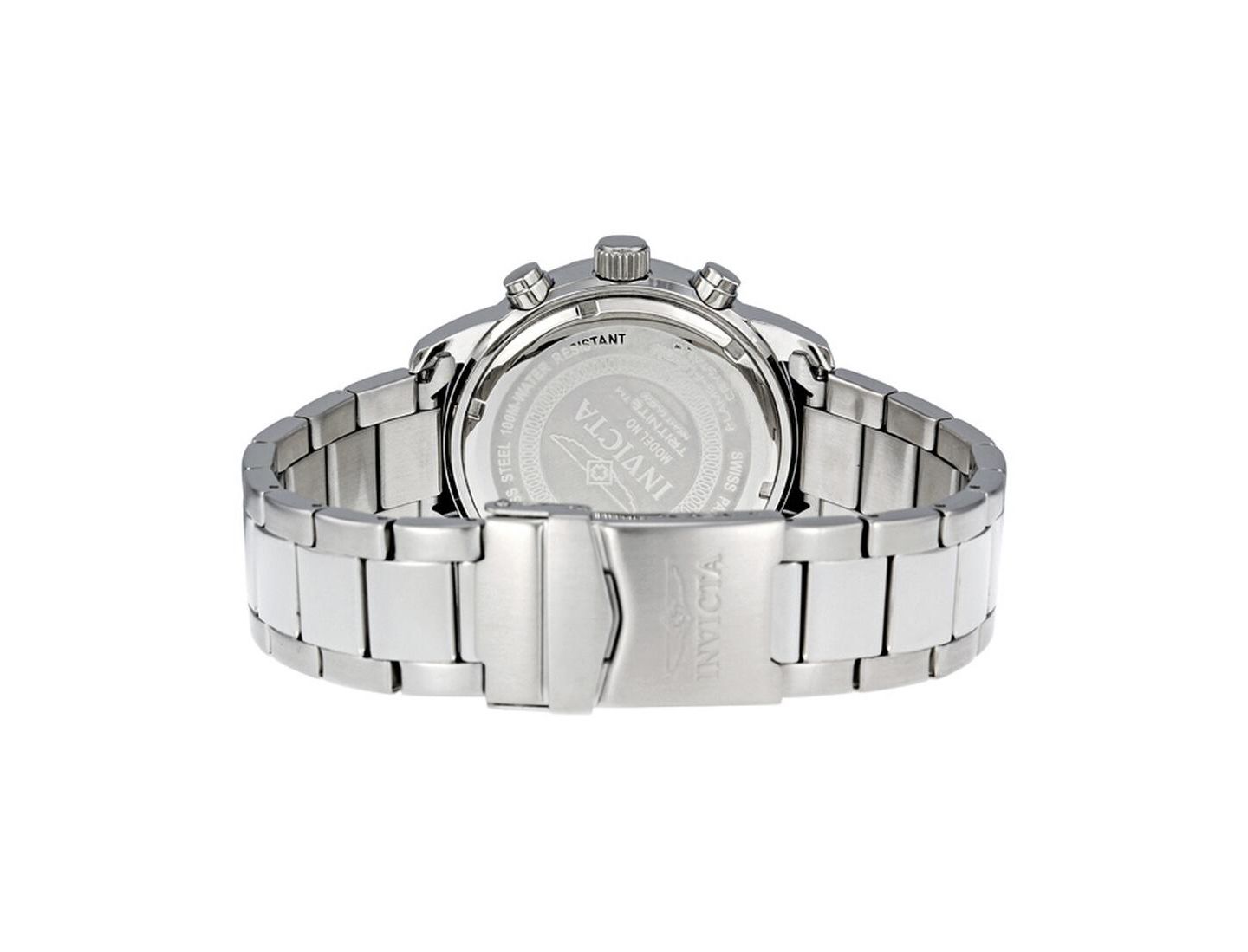 Мужские часы Invicta 1556 Specialty Quartz Chronograph Dial, цвет: Серебряный — фото 3