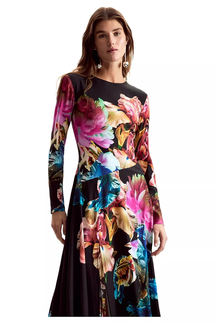 Women's Long-Sleeved M. C. Lacroix Dress