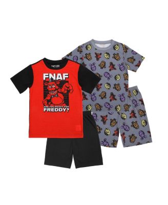 Big Boys Are You Ready For Freddy 4-Pack Pajama Set-14