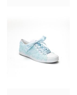 Women's Azure Lace Bloom Bridal Sneaker