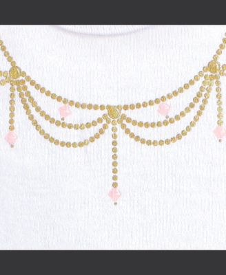 Baby Girls Soft Cotton Two-Piece Outfit Bodysuit & Pants