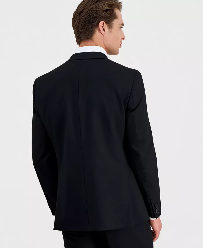 Men's Slim-Fit Stretch Solid Suit Jacket - thumbnail 2
