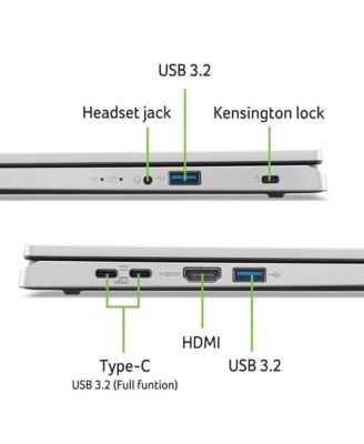 15.6" Touch Aspire Go Laptop - 8GB RAM - AMD Ryzen 3 7320U - 56GB SSD