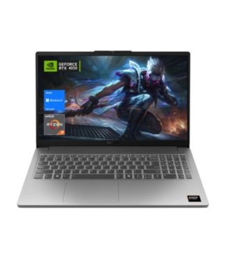 LOQ 15.6" Traditional Laptop AMD Ryzen 7 32GB RAM NVIDIA GeForce RTX 4050 512GB SSD Storage Windows 11 Home 144Hz - Grey