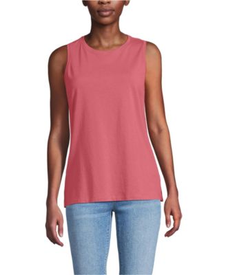 Women's Supima Cotton Crew Neck Tank