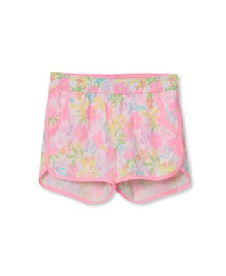 Girls Chlorine Resistant Stretch Woven Swimsuit Shorts