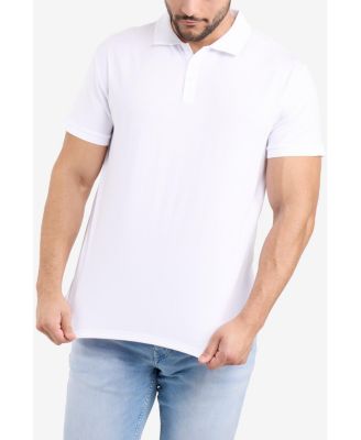 XRAY Men's Short Sleeve New Rib Polo