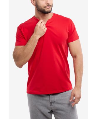 XRAY Men's Basic V-Notch Neck Short Sleeve T-Shirt