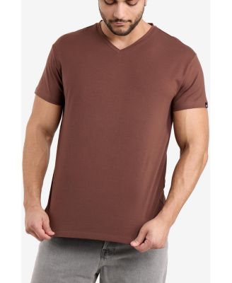 X RAY Big & Tall Basic V-Neck Short Sleeve T-Shirt