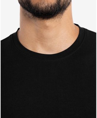 Big and Tall Men's Long Sleeve Crewneck T-Shirt