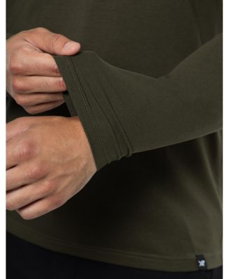 Men's Long Sleeve Henley T-Shirt