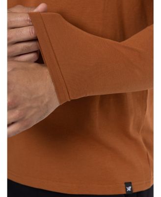 X RAY Men's Long Sleeve Henley T-Shirt