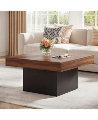 Modern Coffee Table with LED Lights and Dynamic Effects