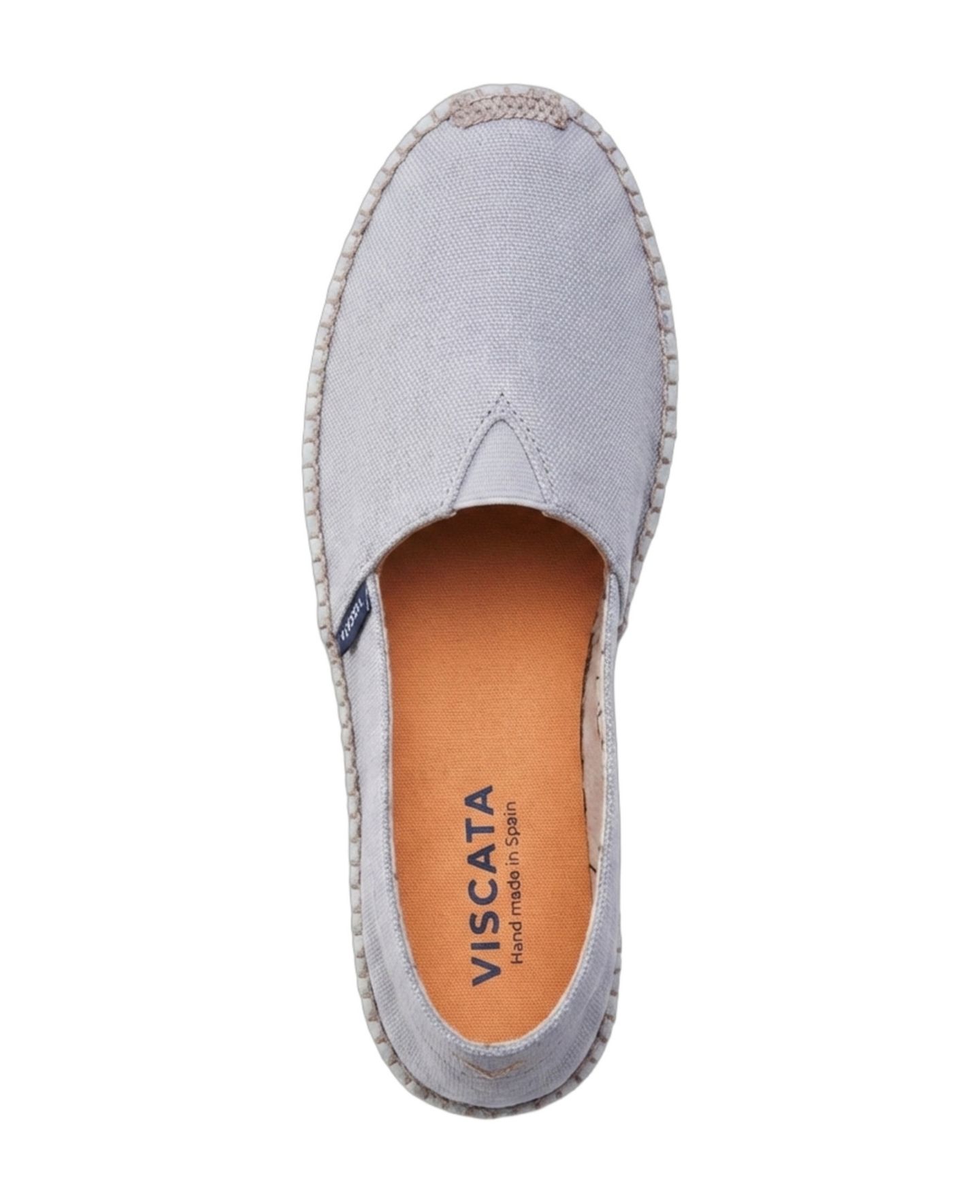 Женские сандалии VISCATA Barceloneta Archive Espadrille Flats Slip on, цвет: Пепельный серый — фото 7