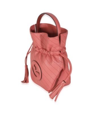 Pink Calfskin Blondie Bucket Bag