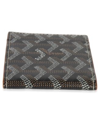 Black Goyardine Canvas Victoire Wallet