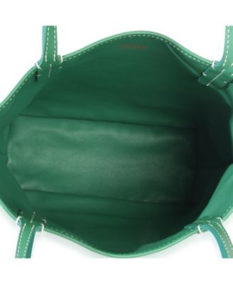 Green Goyardine Canvas Reversible Mini Anjou