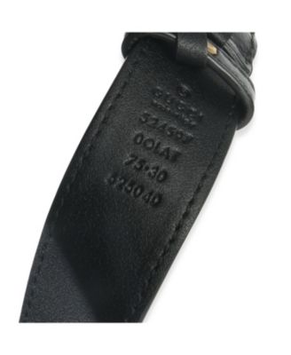 Black Matelasse Calfskin GG Marmont Triple Pouch Belt Bag