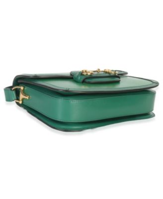 Emerald Green Azalea Calfskin Horsebit 1955 Shoulder Bag