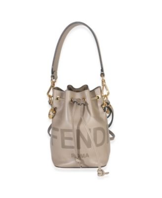 Tortora Vitello Cruise F is Fendi Mini Mon Tresor Bucket Bag