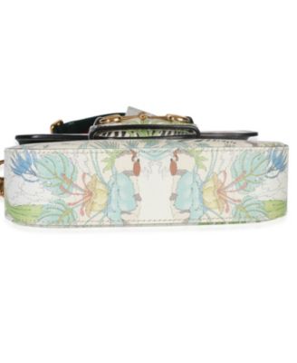 Multicolor New Shanghai Tiger Savanah Web Mini Horsebit 1955 Shoulder Bag